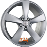 AVUS Racing AF10 Hyper Silver Einteilig 10.00 x 21 ET 18.00  5x112